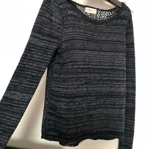 Navy blue sweater Hollister